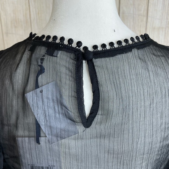 STELLAH FLUTTER SLEEVE TOP WITH EMBROIDERY DETAILS - Picture 12 of 15